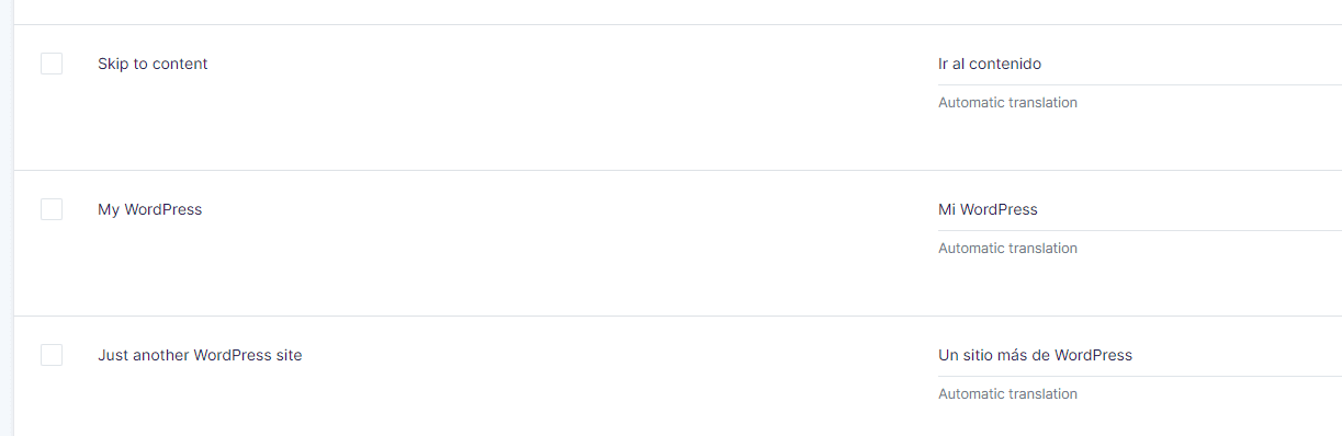 Reviewing translated strings manually