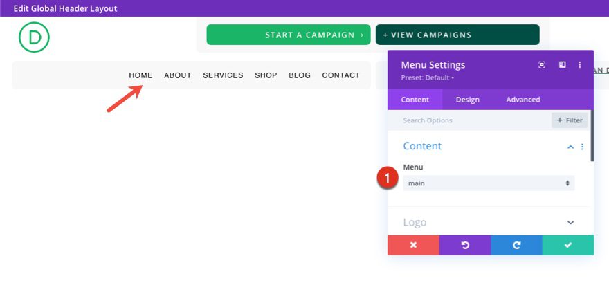 crowdfunding header footer template