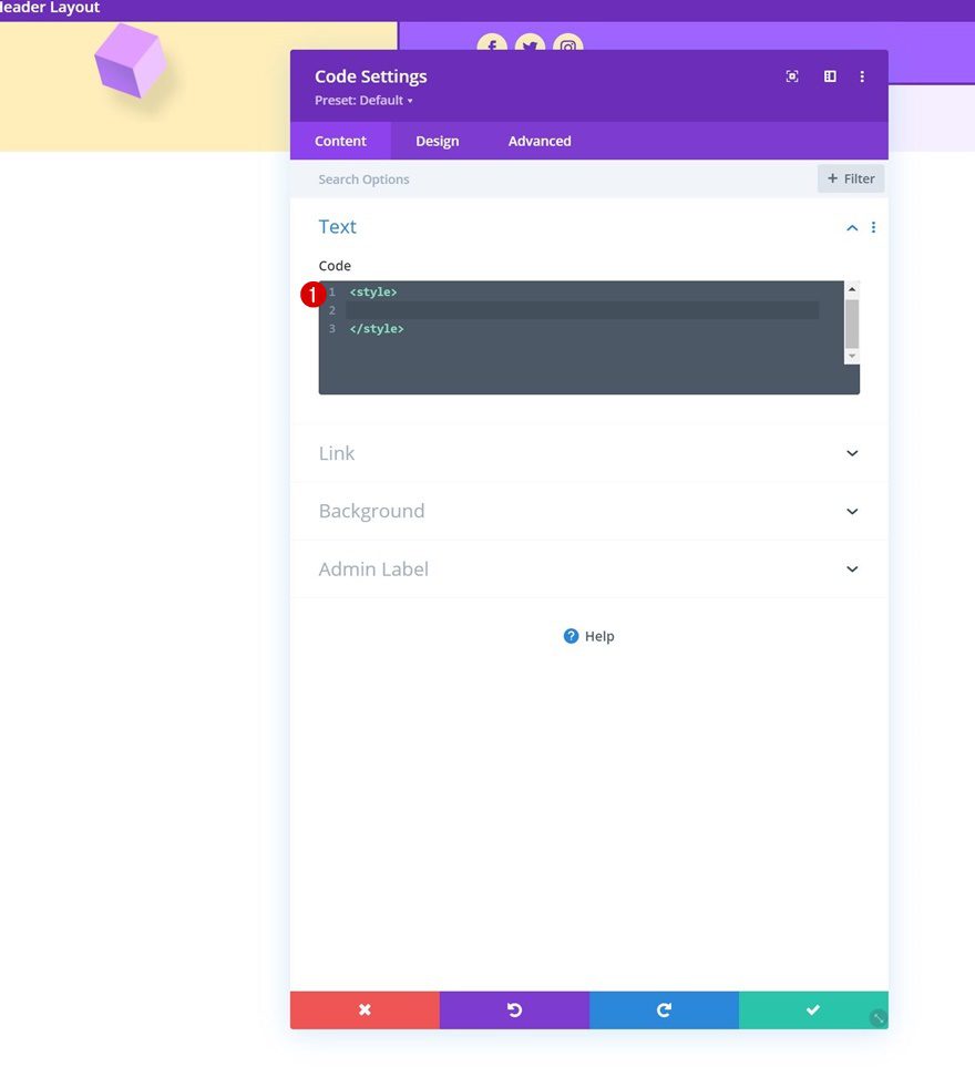 logo primary secondary menu bar