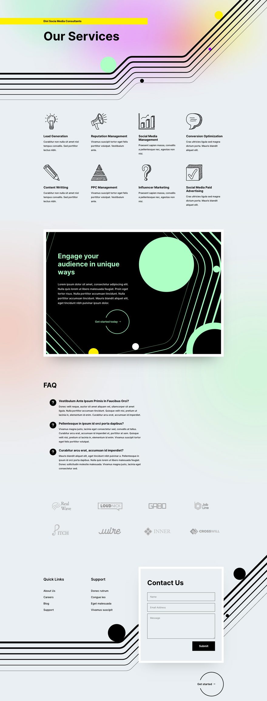 social media consultant website