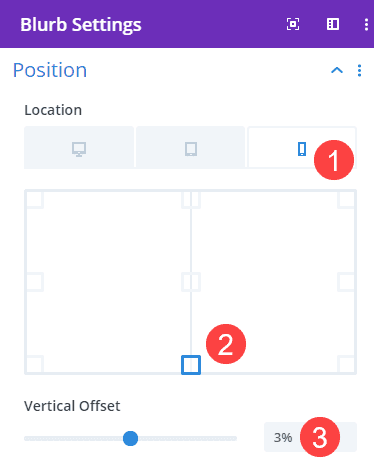 mobile offset and fixed location