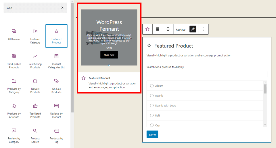 Featured Product Preview