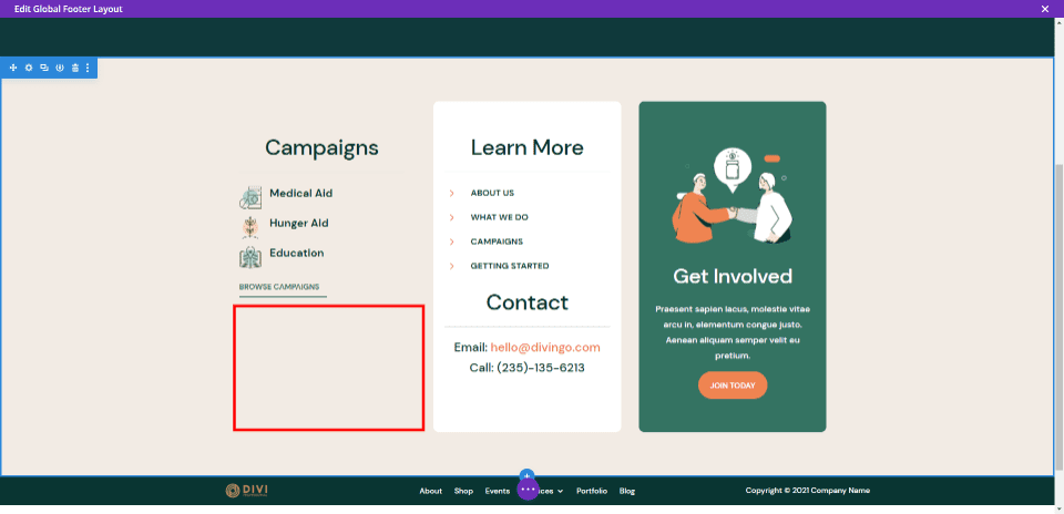 Add Social Icons to the Footer