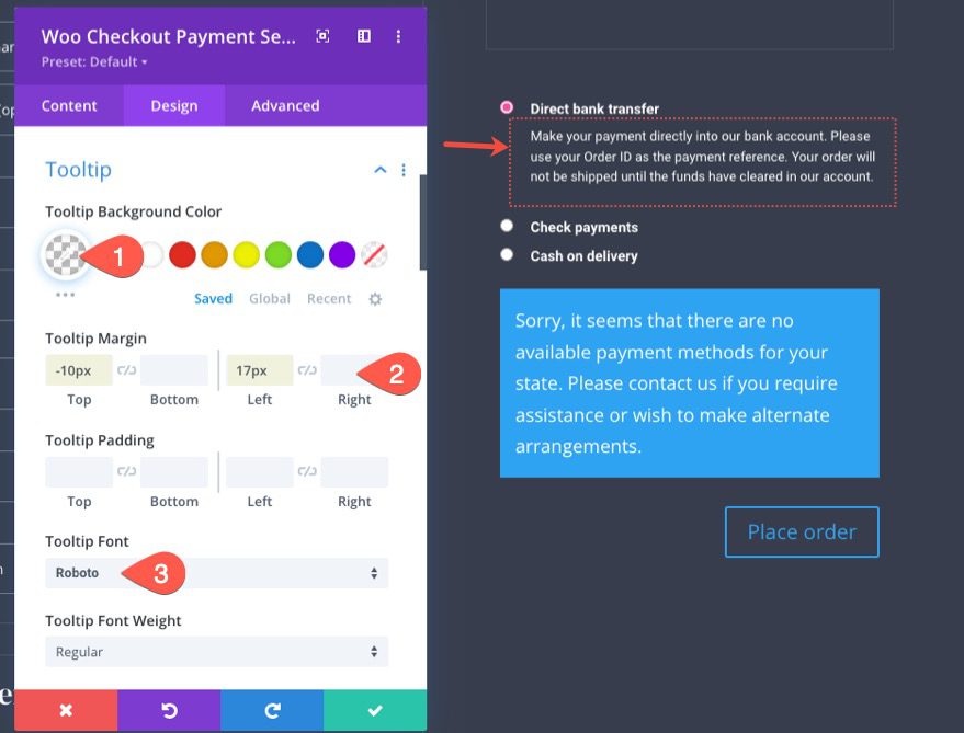 woocommerce checkout page template for Divi