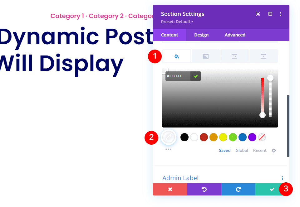 Add a Dynamic Fullwidth Image with a Text Module