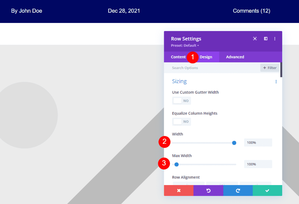 Add a Fullwidth Image to the Blog Post Template with a Separate Image in its Own Row