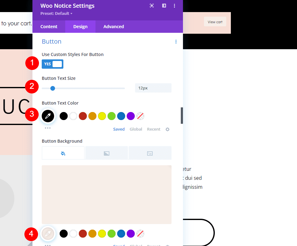 Another Custom Style for the Woo Notice Module