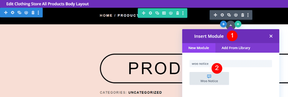 Another Custom Style for the Woo Notice Module