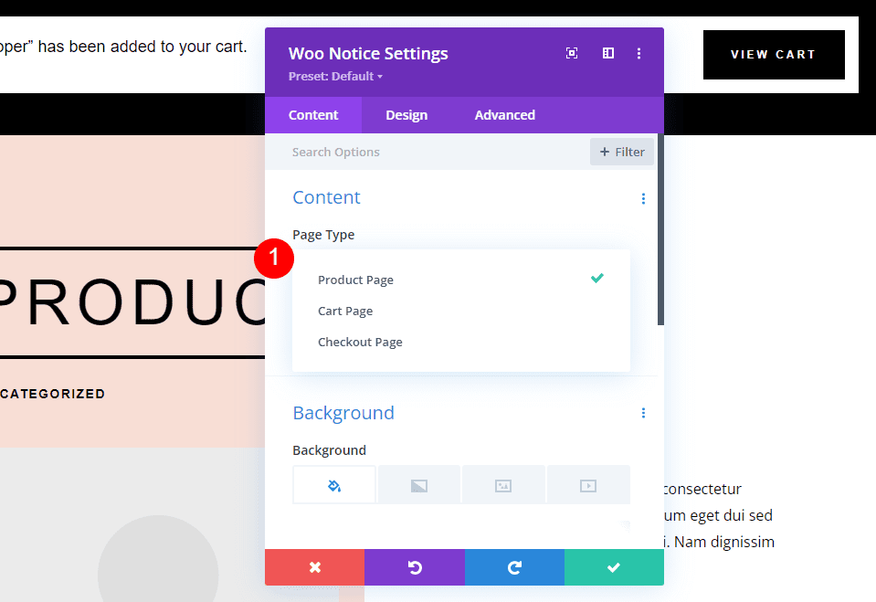 What the Woo Notice Module Does