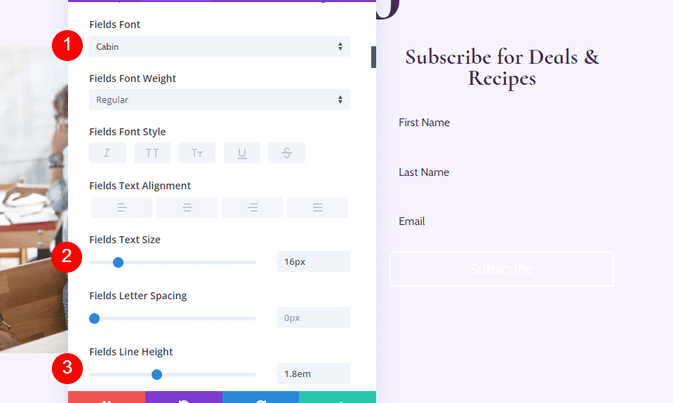 Add and Style the Blog Email Optin Module