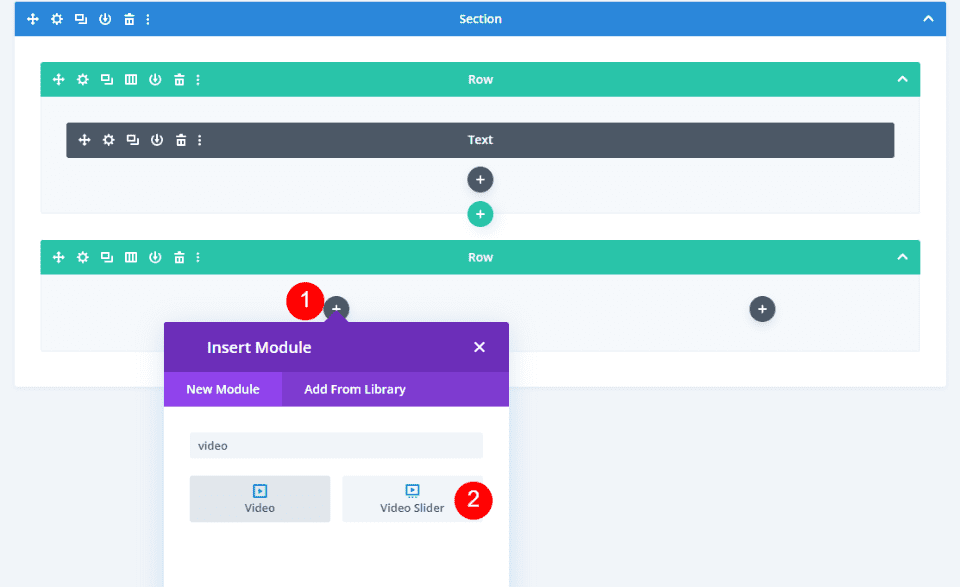 Add a Video Slider Module Playlist Page