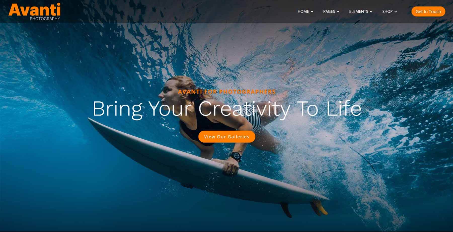 Avanti Photography Home Page