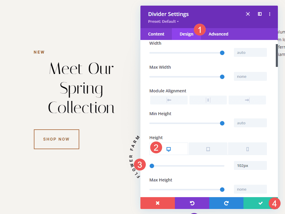 Invisible Divider Example Two