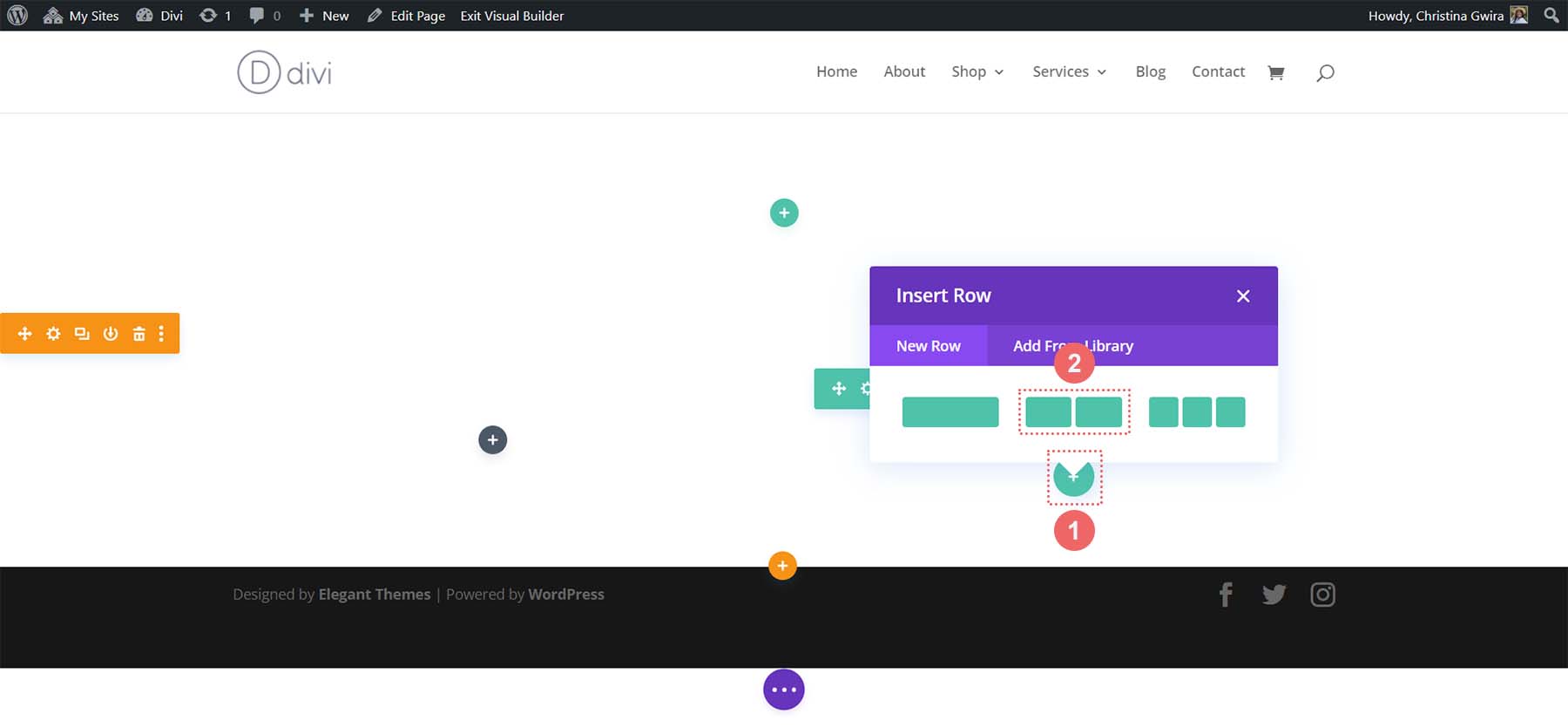 Add second row to specialty section