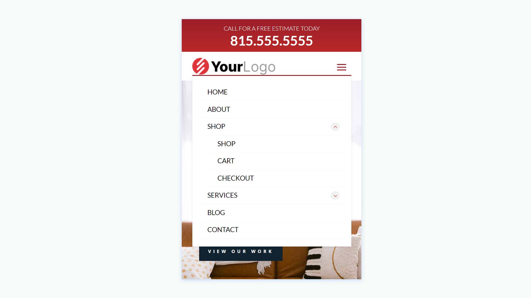 Advanced Header v30 - Mobile