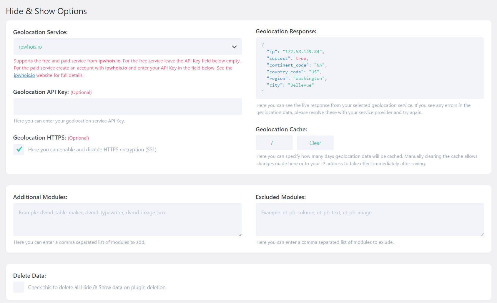 Hide & Show Pro Other