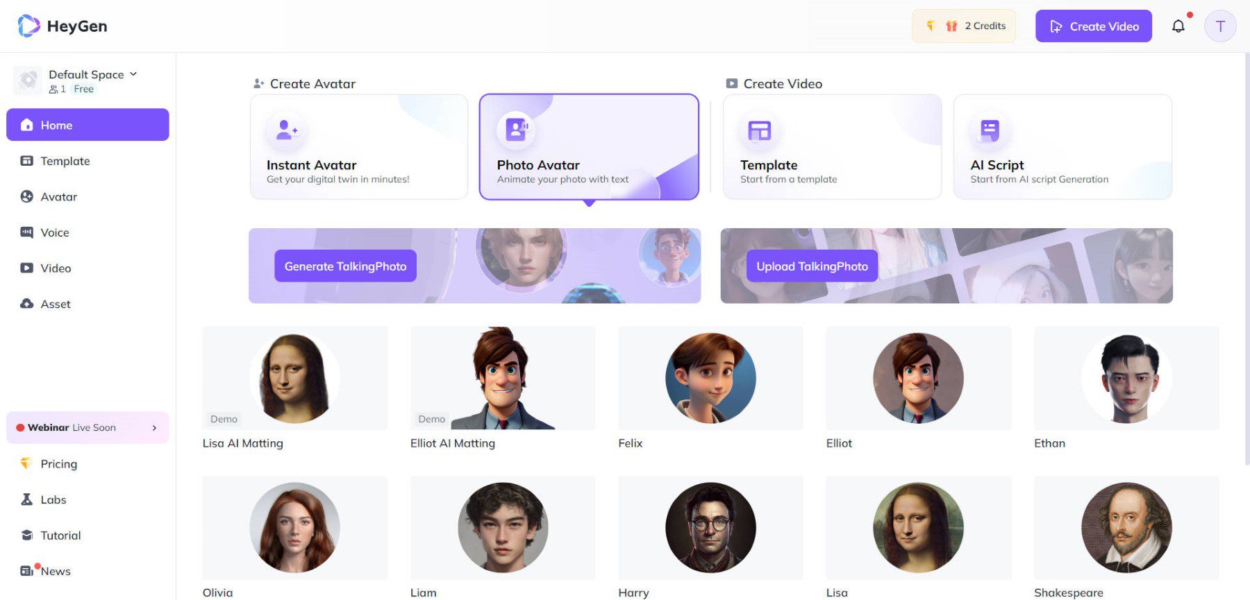 Create AI Talking Photo or Character