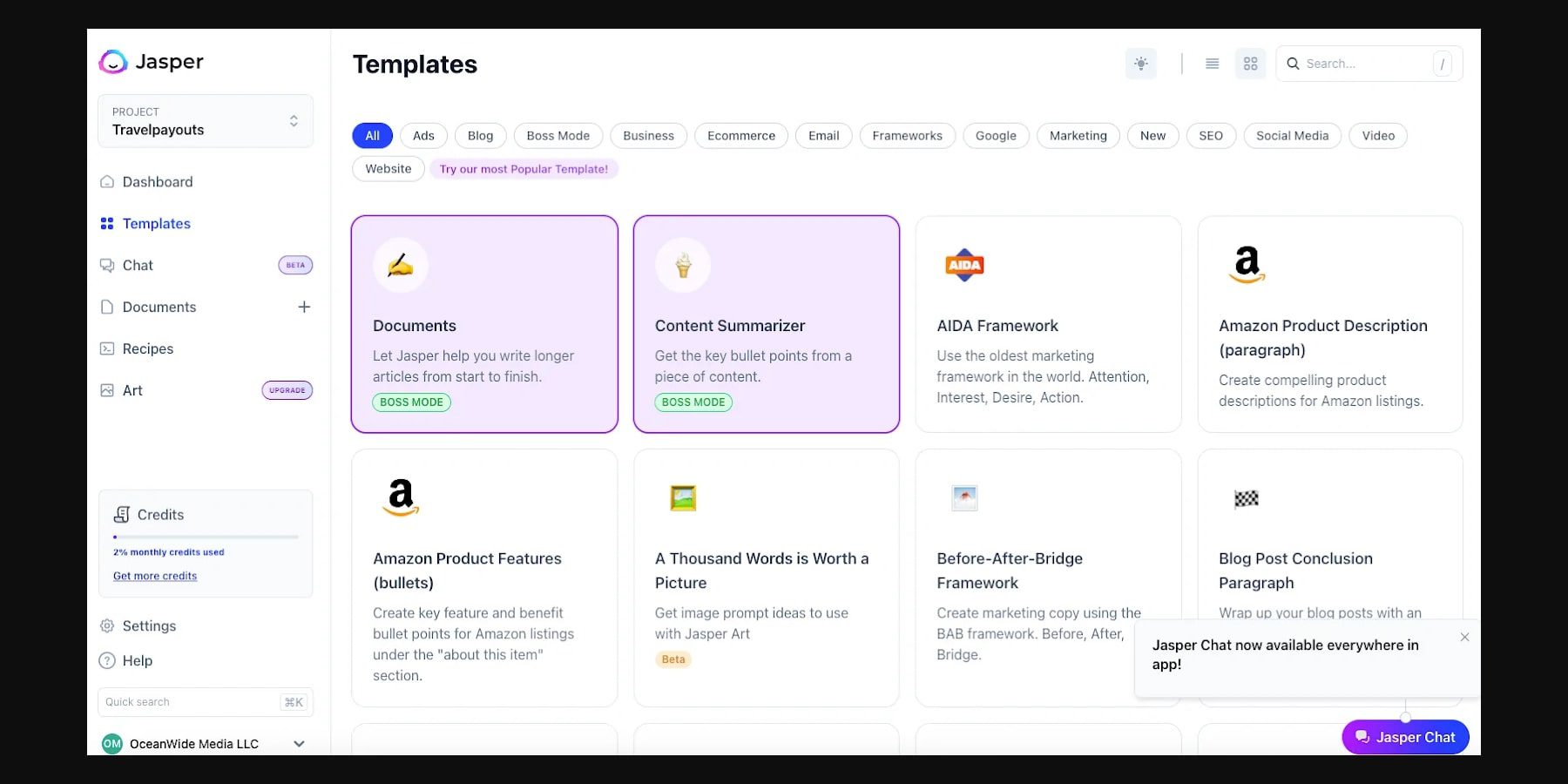 jasper ai rewriter tools