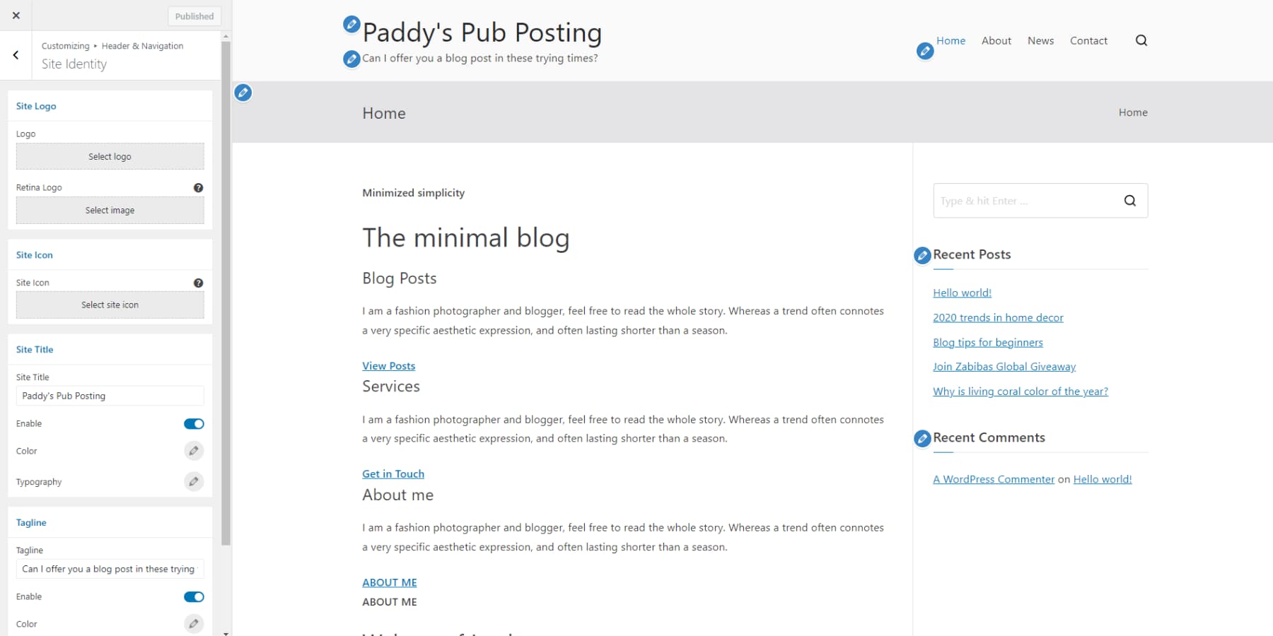 A screenshot of Zakra's user interface