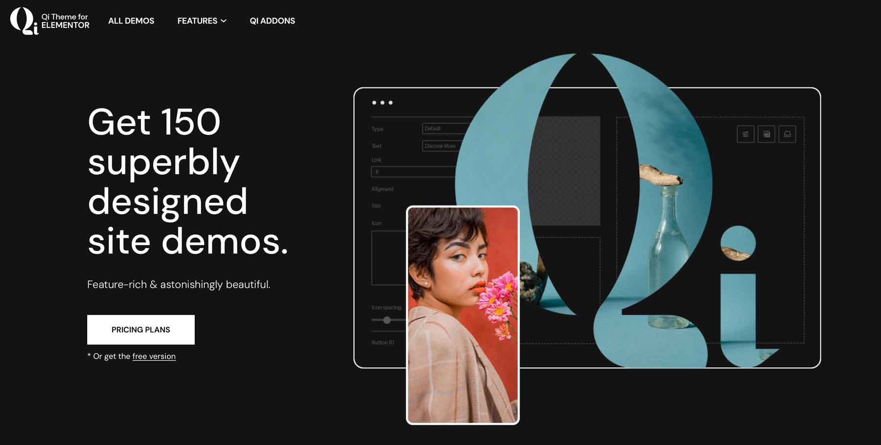 Qi Responsive WordPress theme