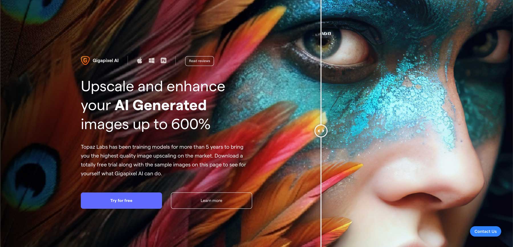 Gigapixel AI image upscaler