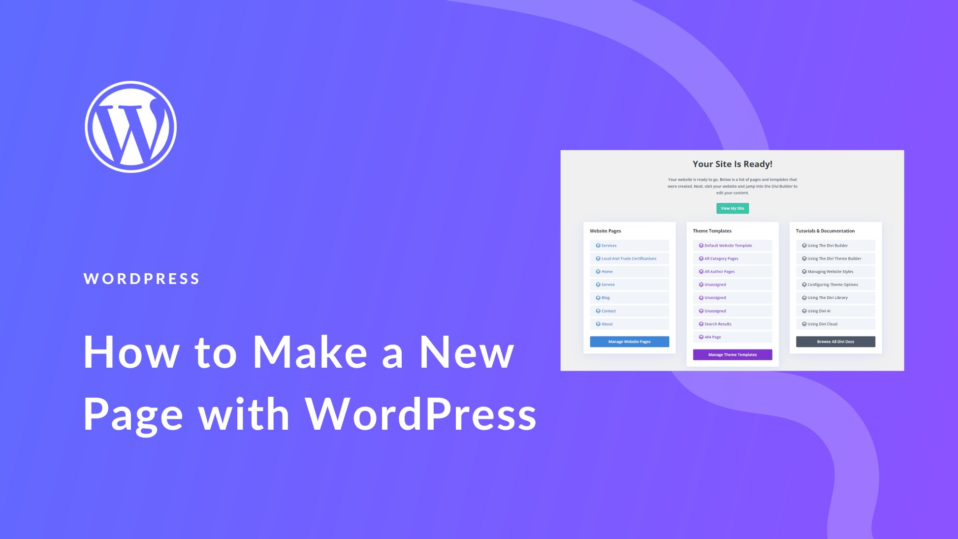How to Make a New Page with WordPress in 2025 (Simple Guide)