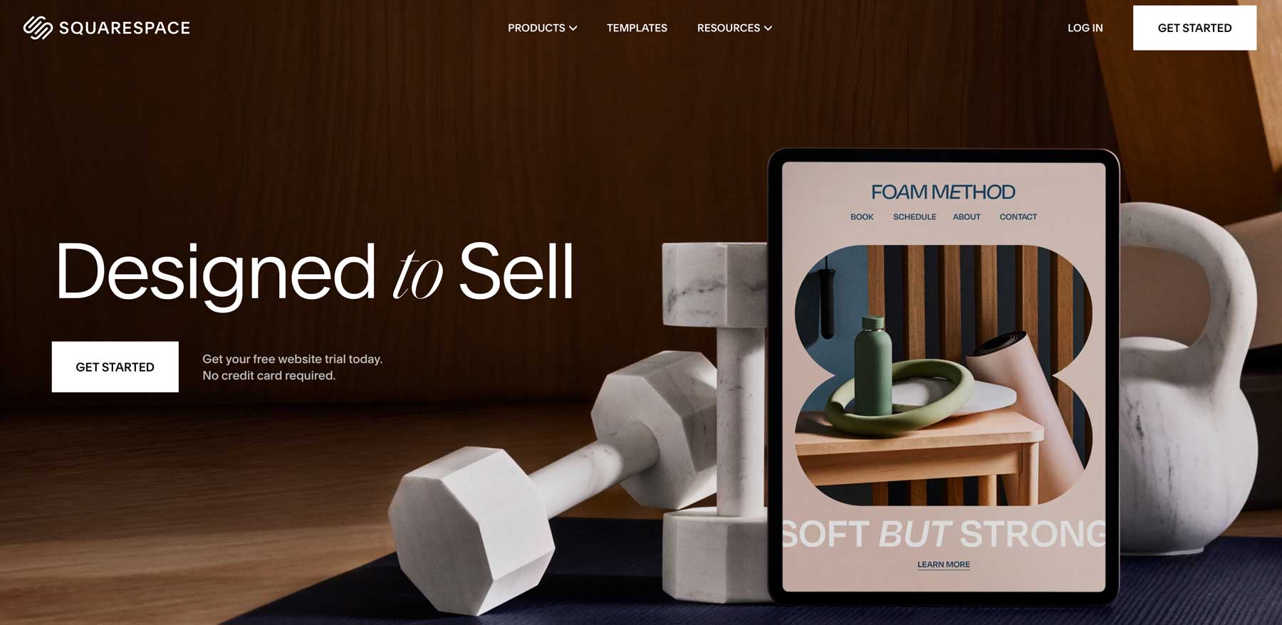 Squarespace website builder