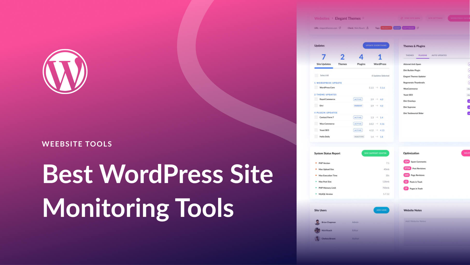 11 Best WordPress Site Monitoring Tools in 2025