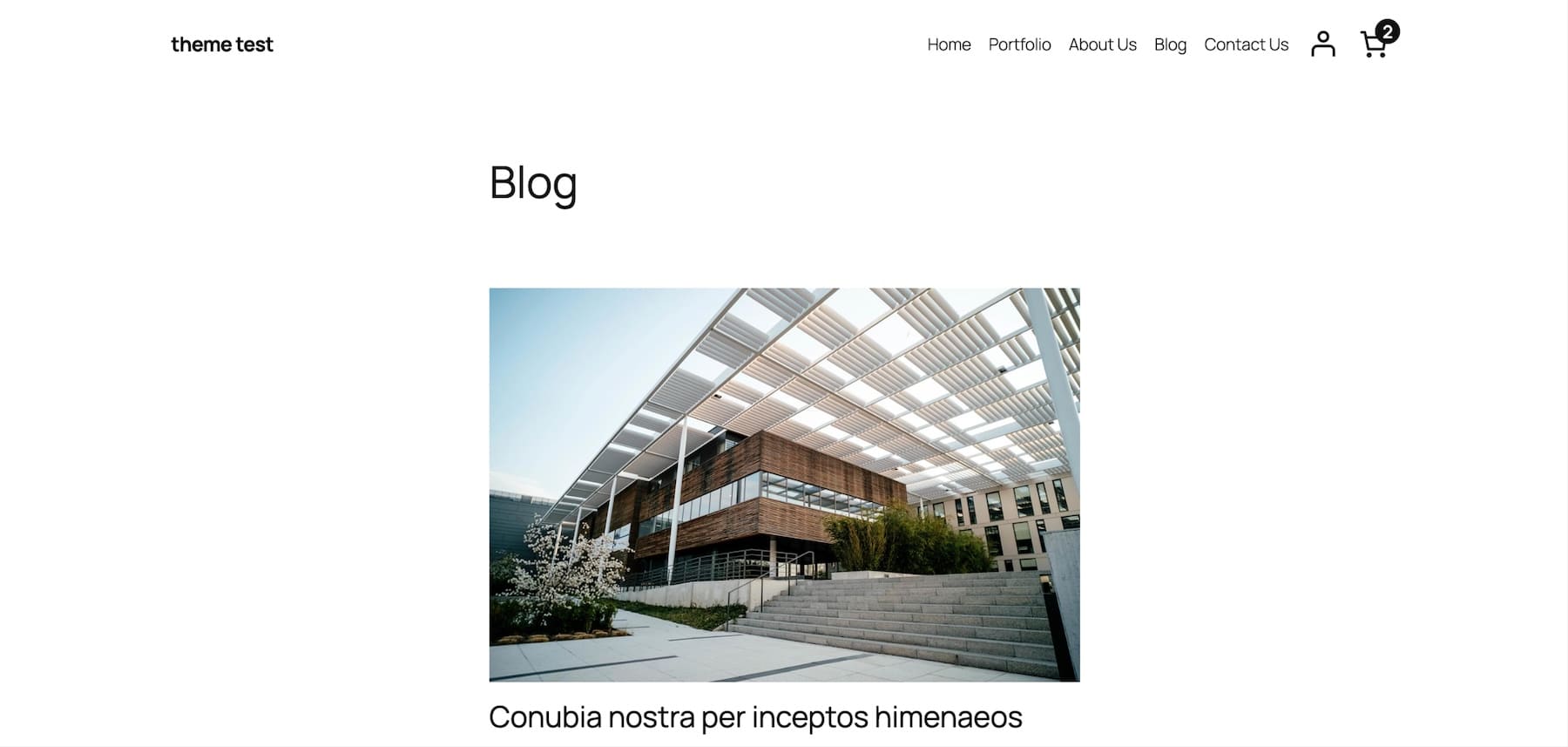 default wordpress template makes your site look similar to others