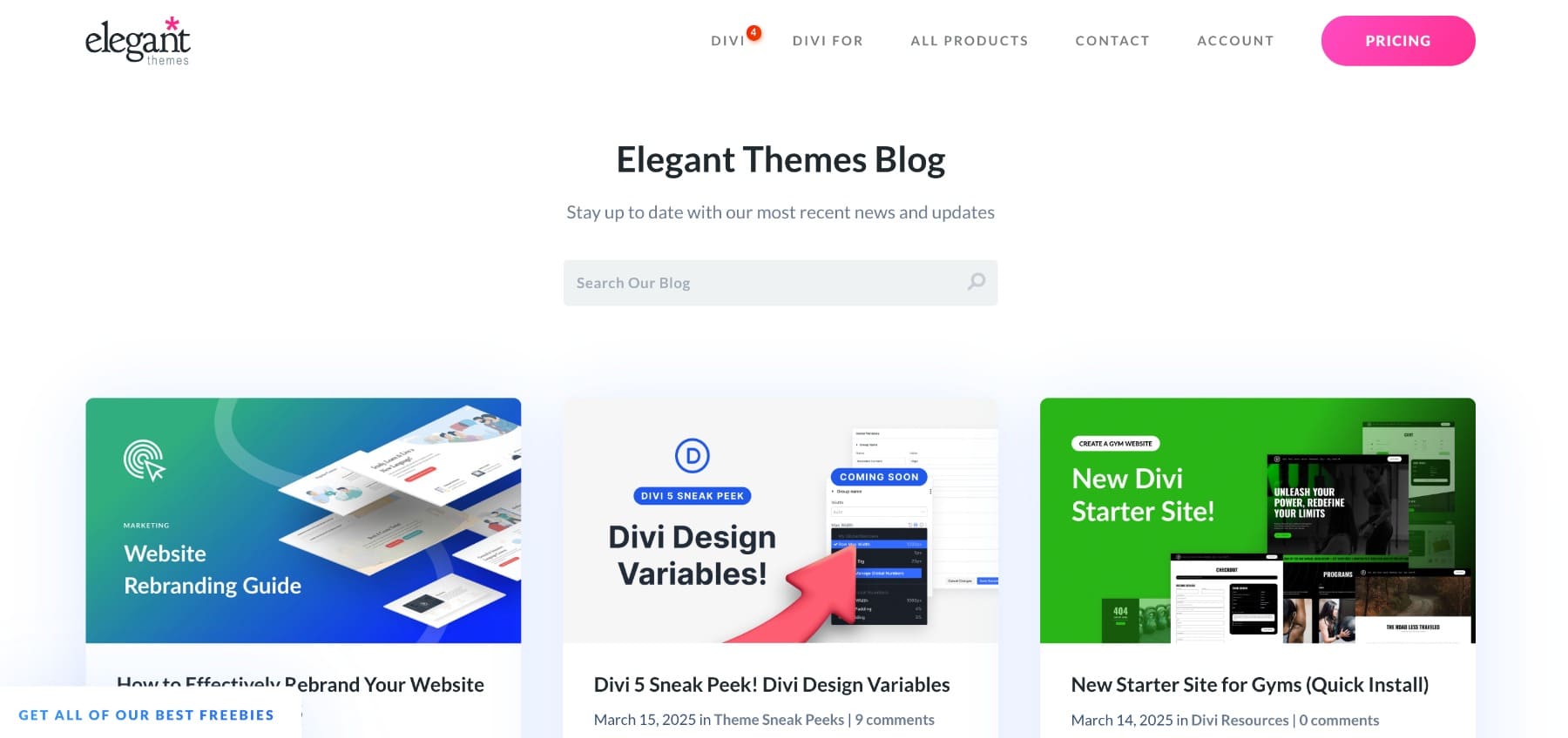 Elegant Themes Blog