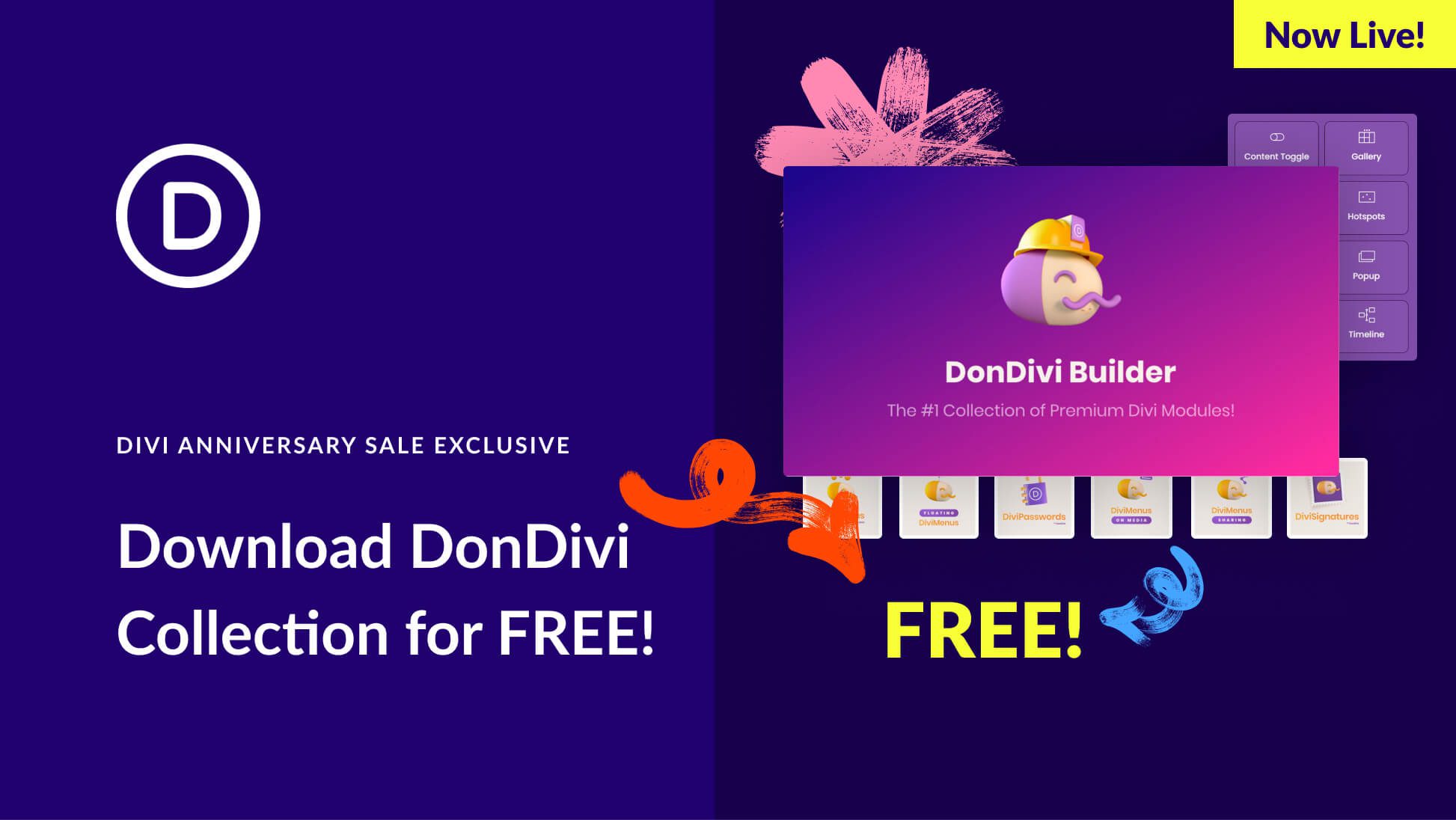 🎁 Download The DonDivi Collection For Free During Our Anniversary Sale!