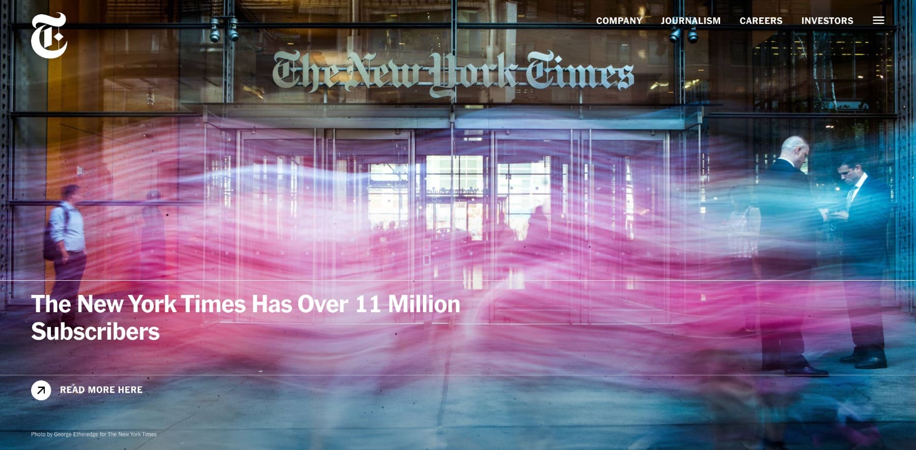 the new york times company