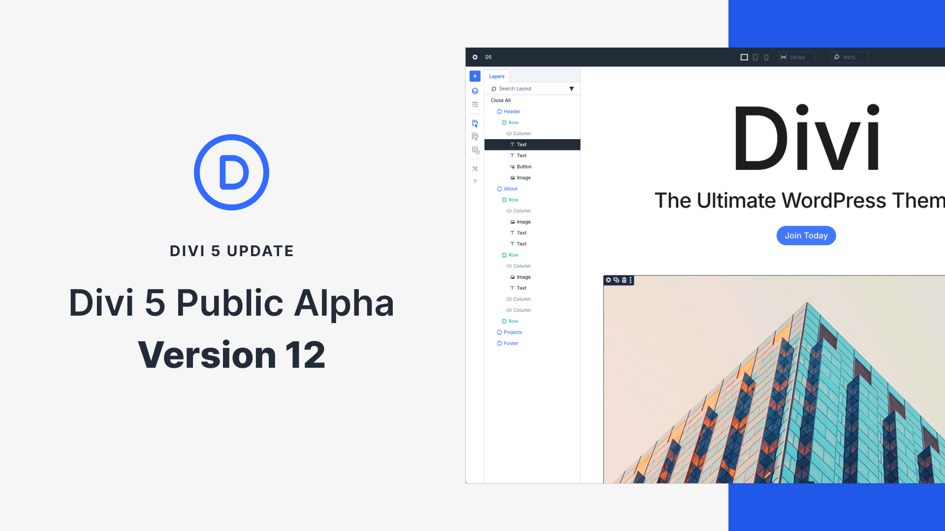 Divi 5 Public Alpha 12: Release Notes And Feature Progress