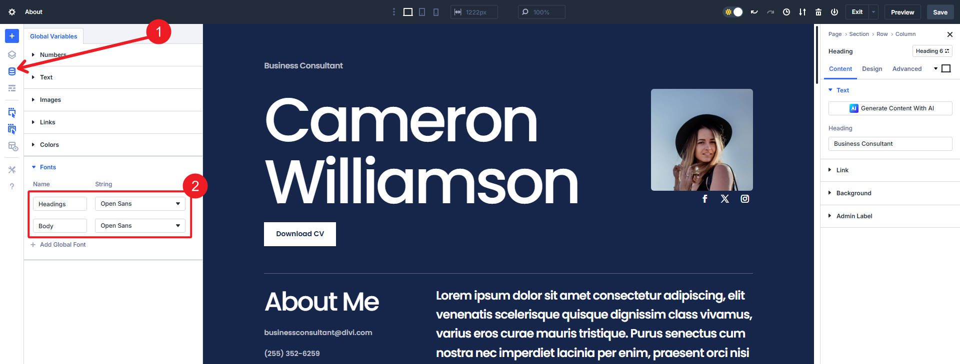 Add Fonts as Design Variables - Step 1-2