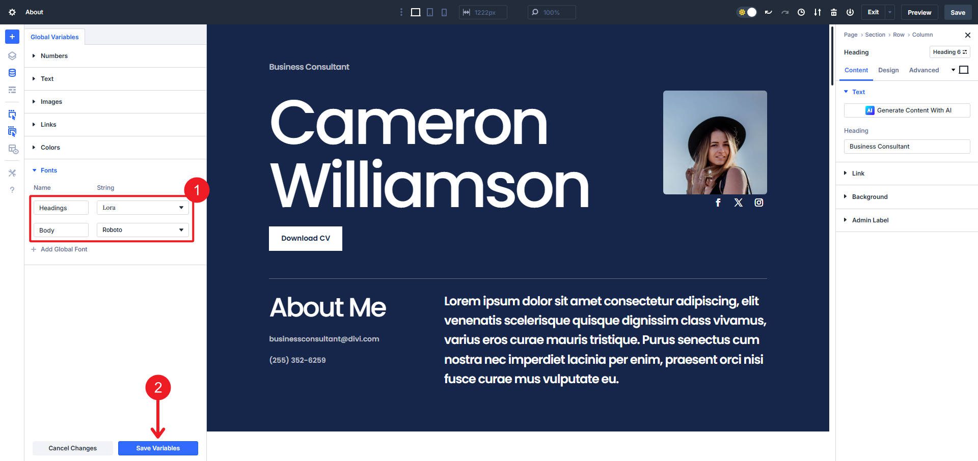 Add Fonts as Design Variables - Step 3-4