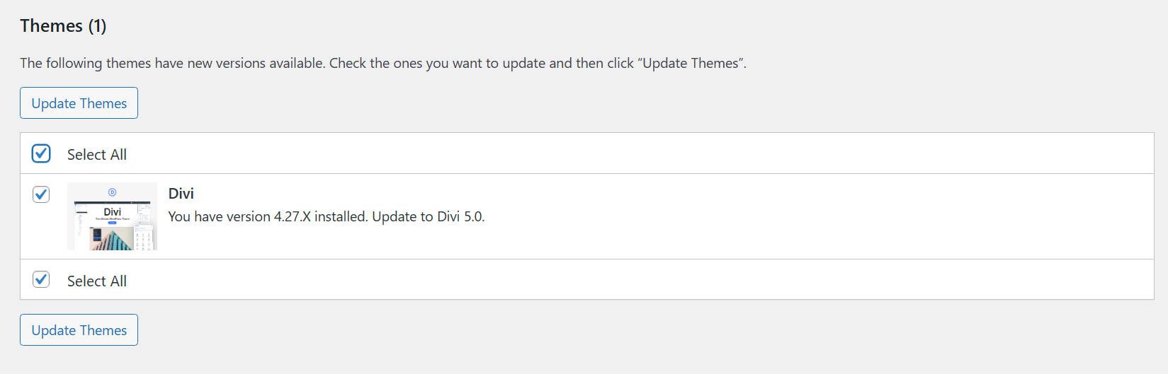 Mockup of Divi 5 Theme Update when it is finally released