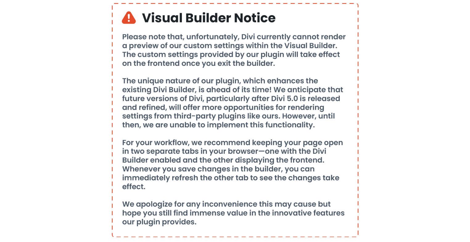 D4 Version Notice, No Visual Rendering Of Its Custom Settings
