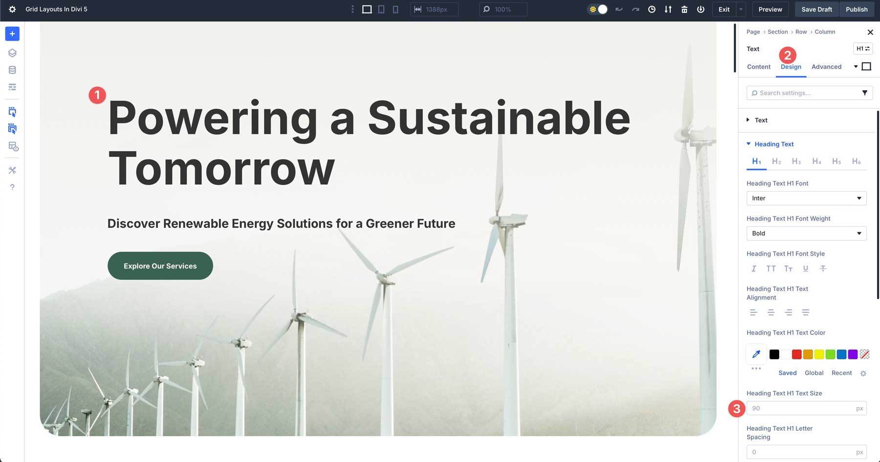 Design Variables in Divi 5