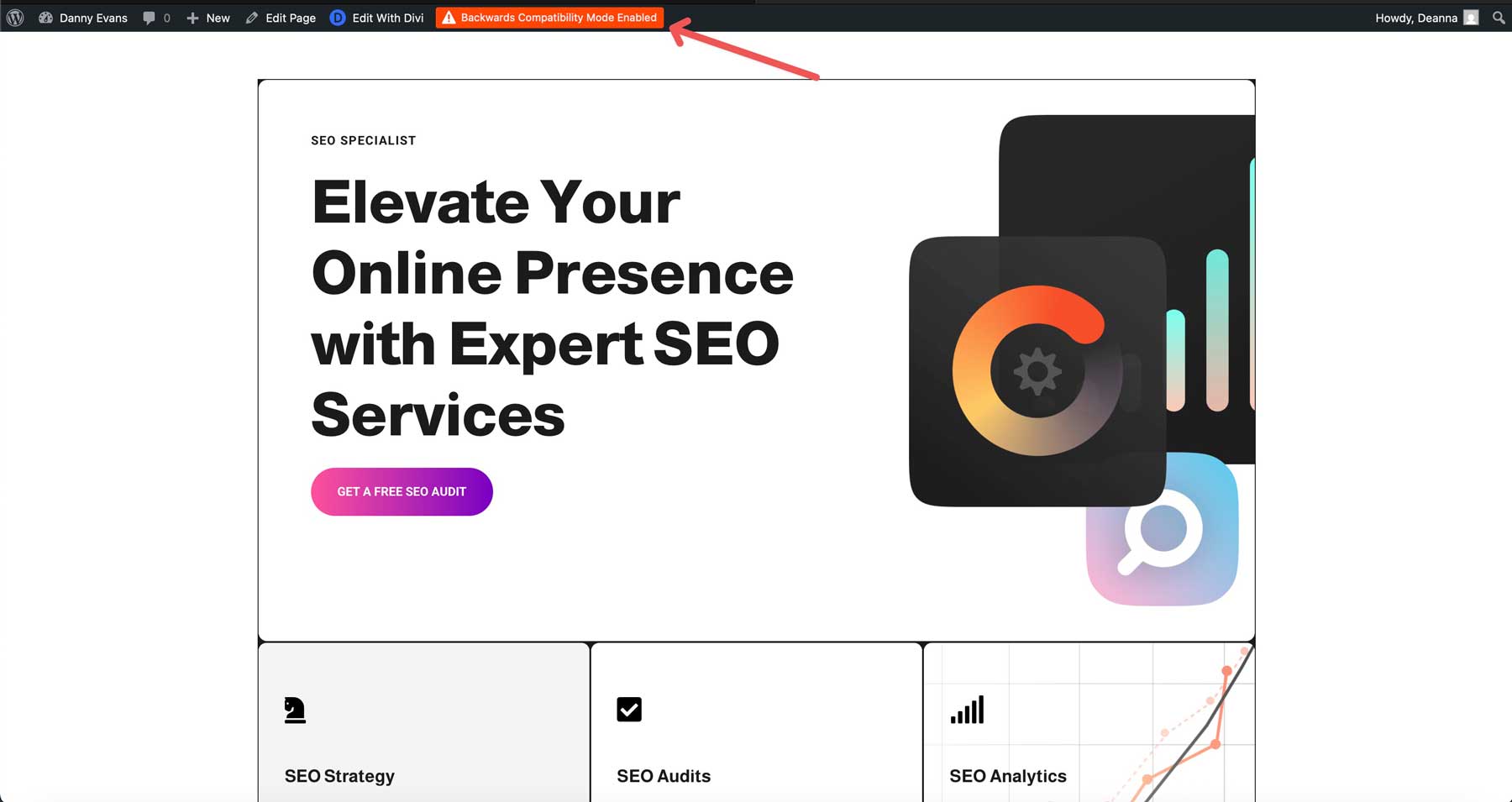 Backward Compatibility mode in Divi 5