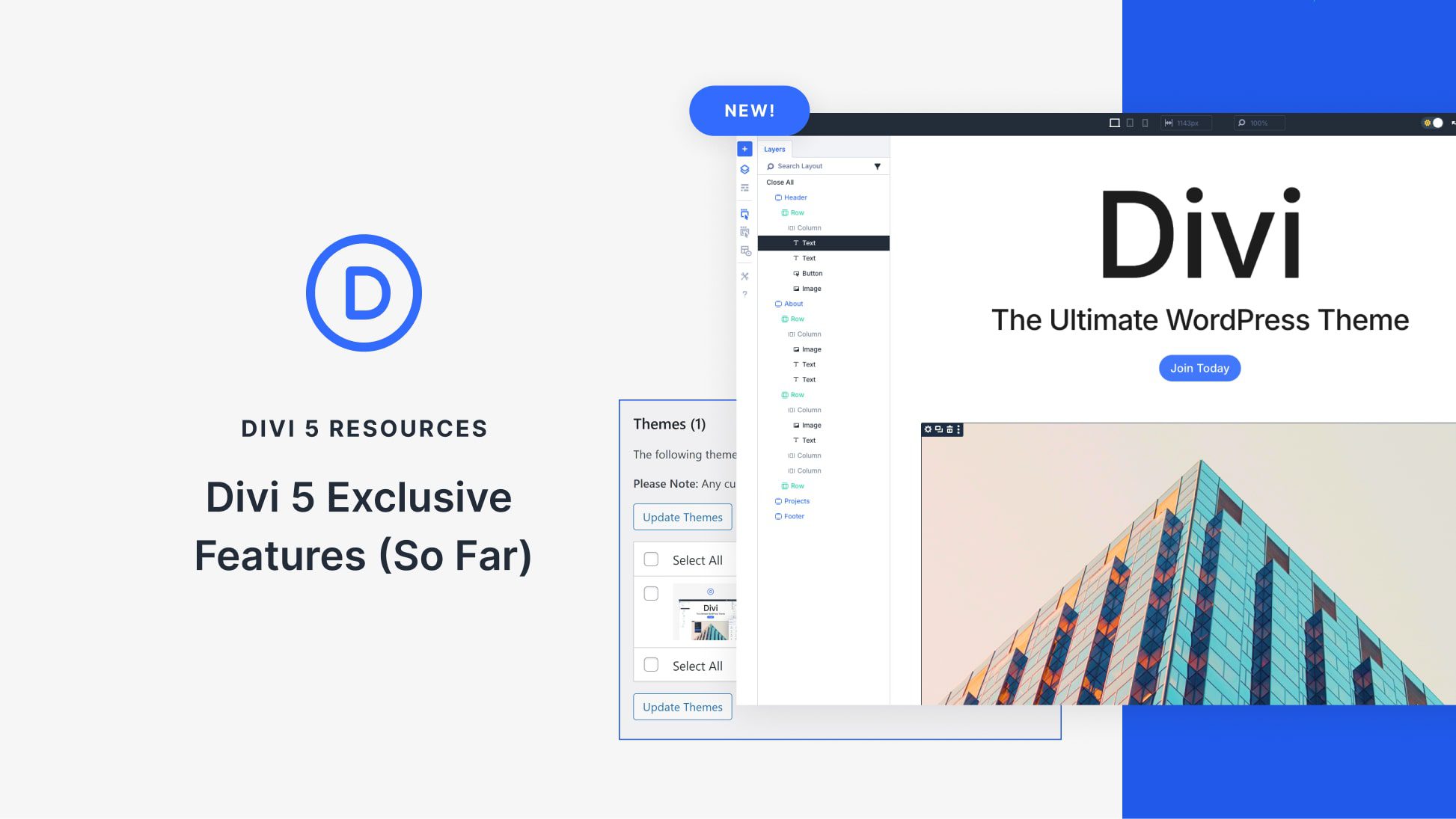 Divi 5 Exclusive Features (So Far)