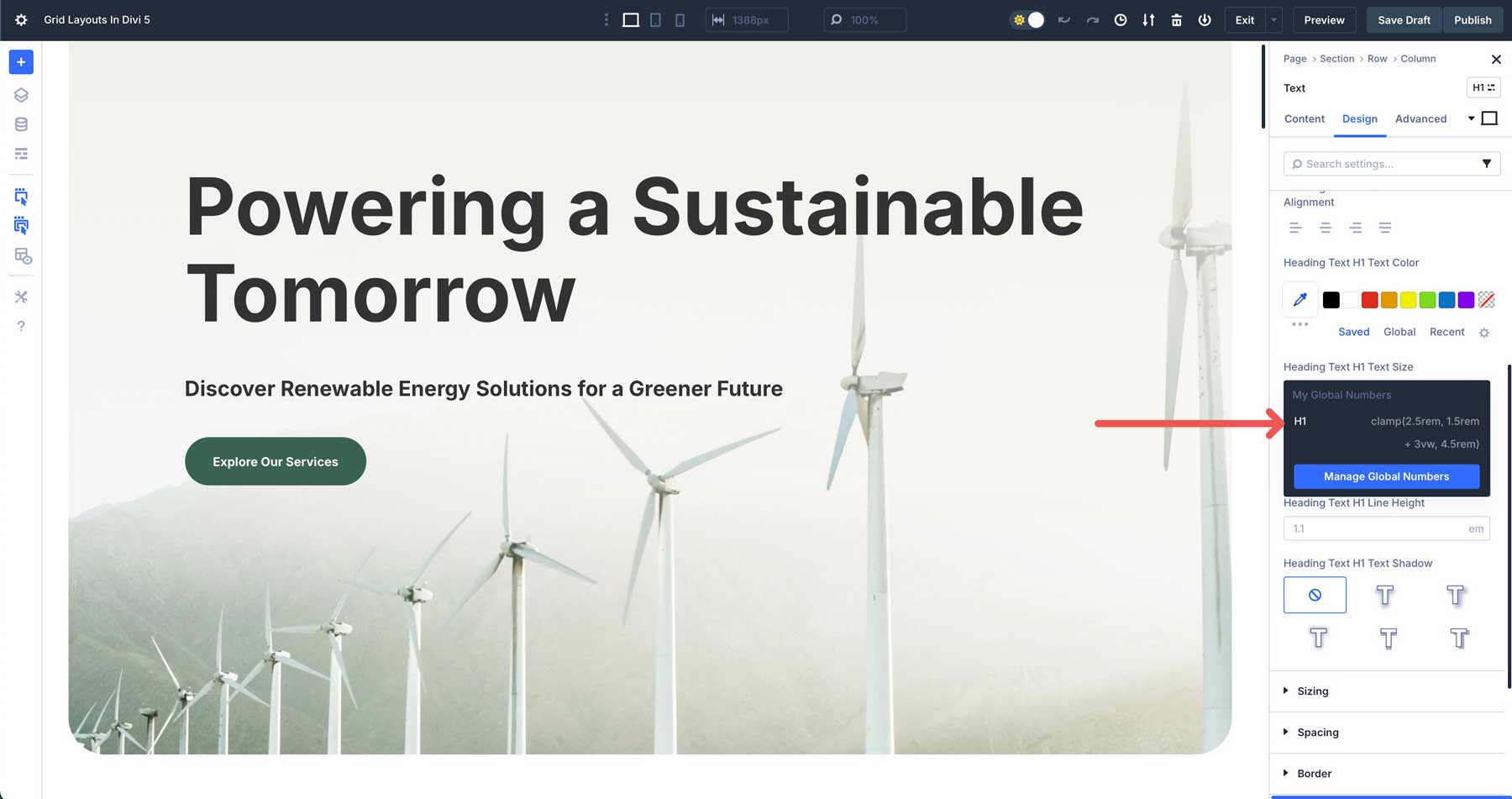 Design Variables in Divi 5