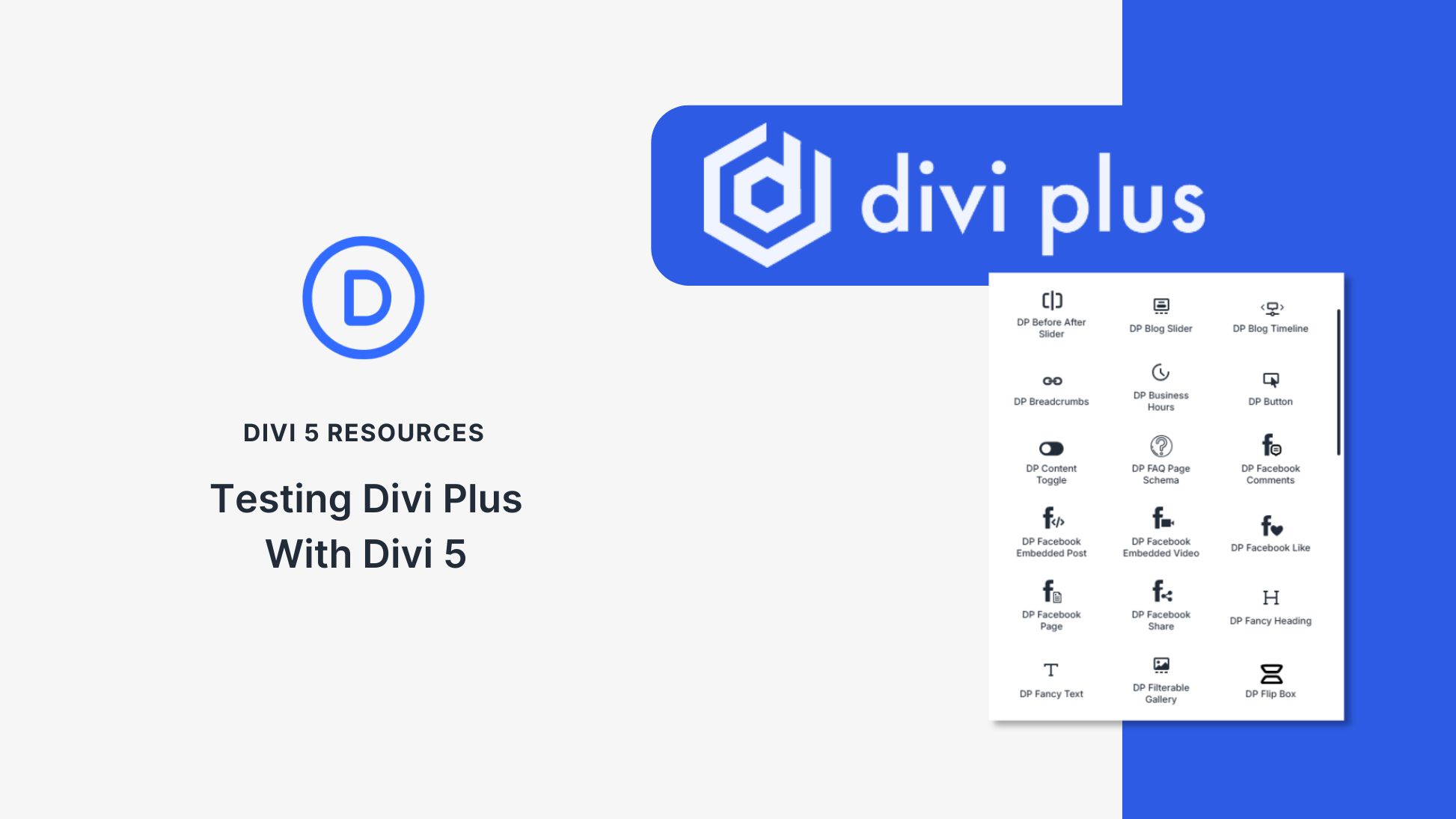 Testing Divi Plus With Divi 5