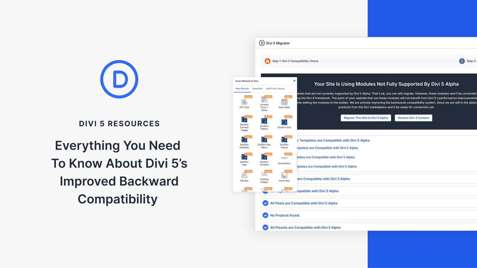 Everything You Need To Know About Divi 5’s Improved Backward Compatibility