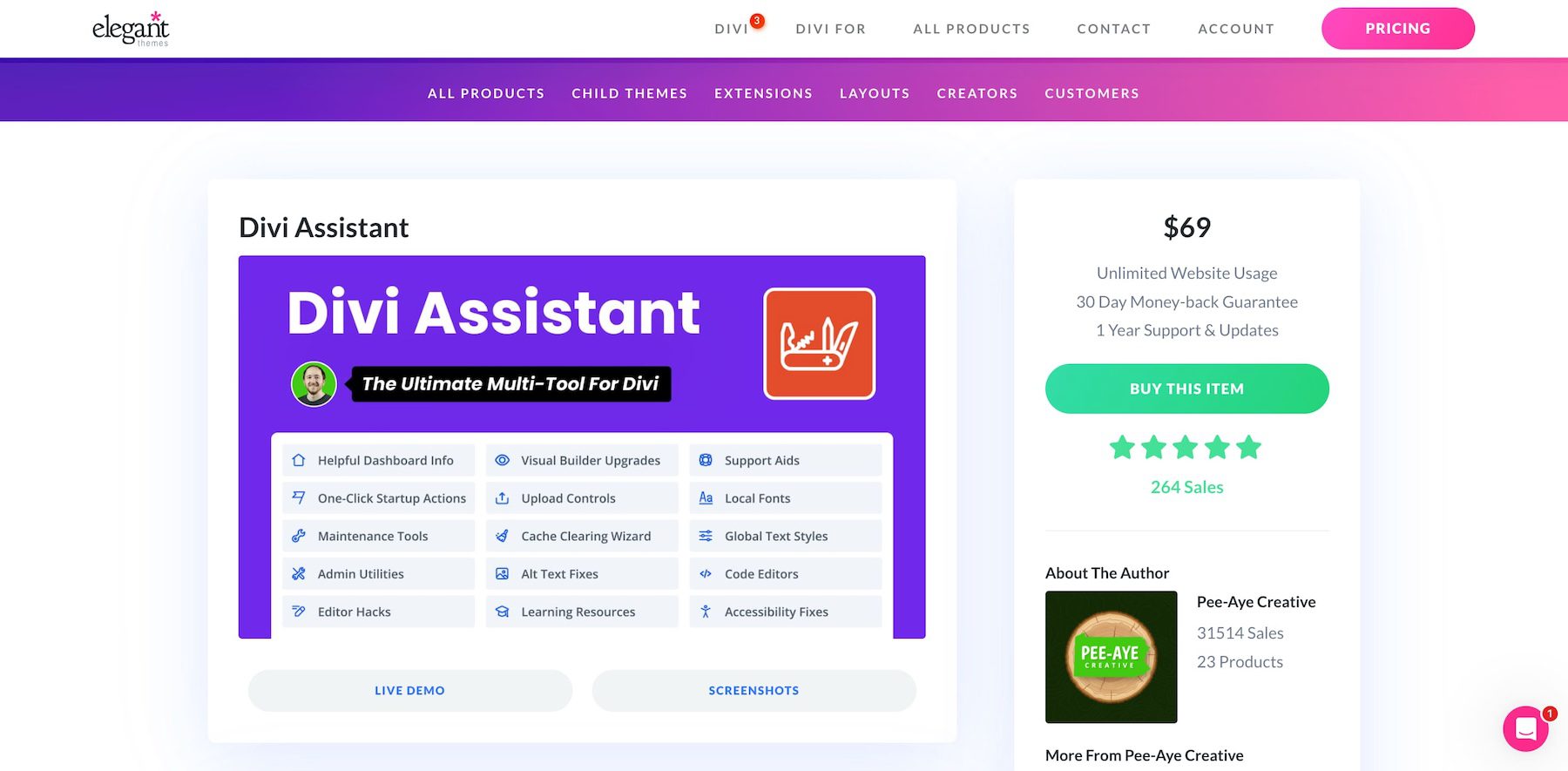 divi assistant 