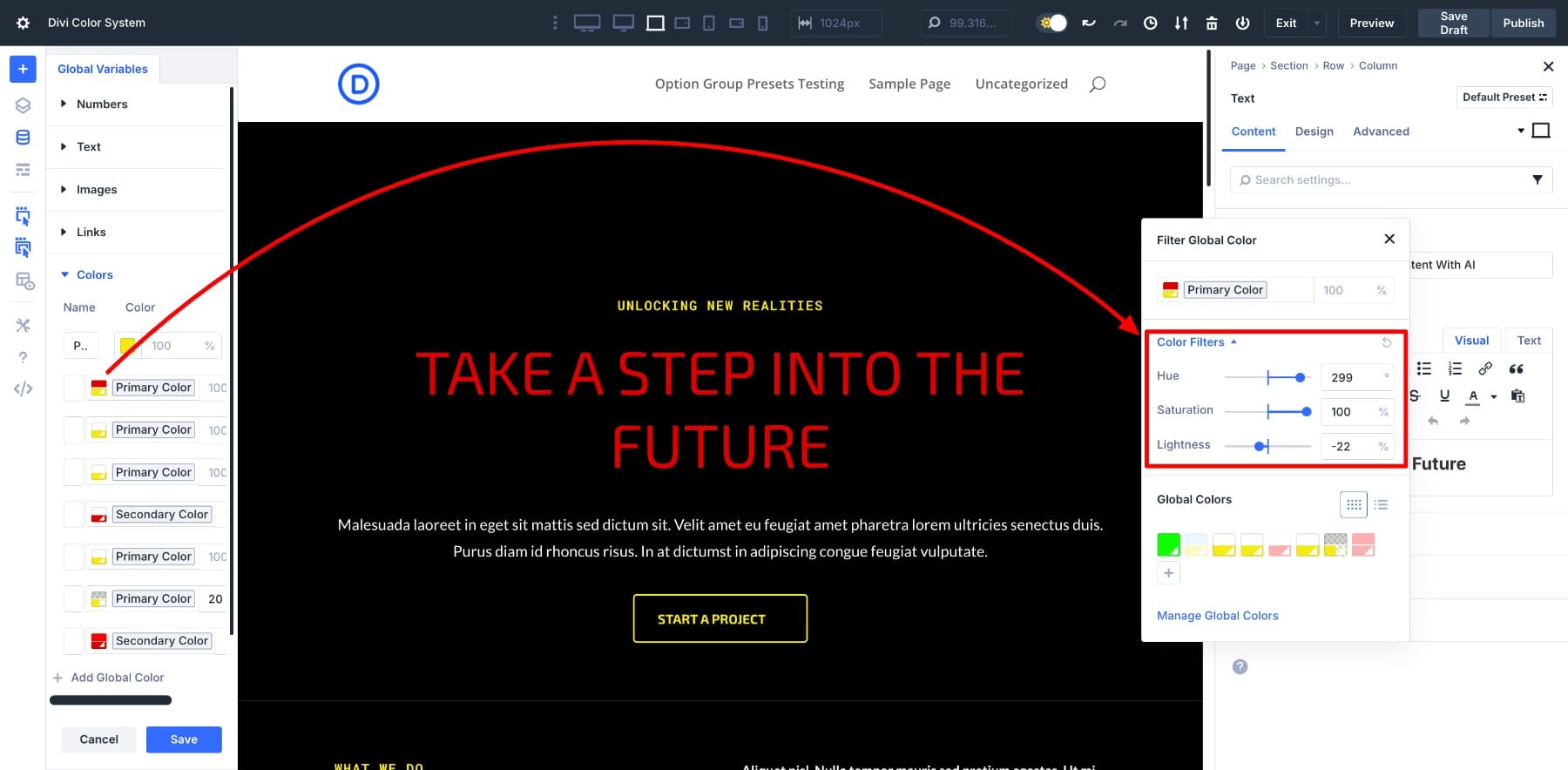 red-gold-black color scheme
