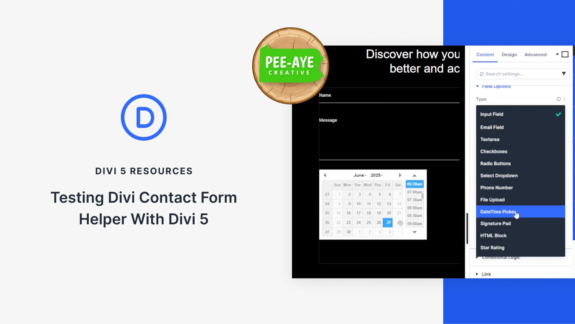 Testing Divi Contact Form Helper With Divi 5