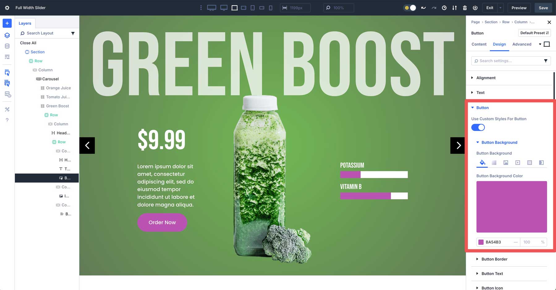 Build a Full Screen/Full Width Slider