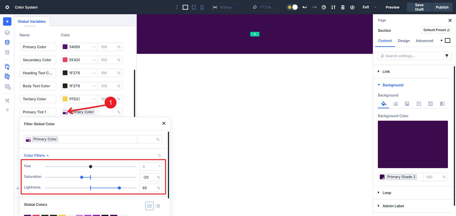 Create Color Variations - Step 3