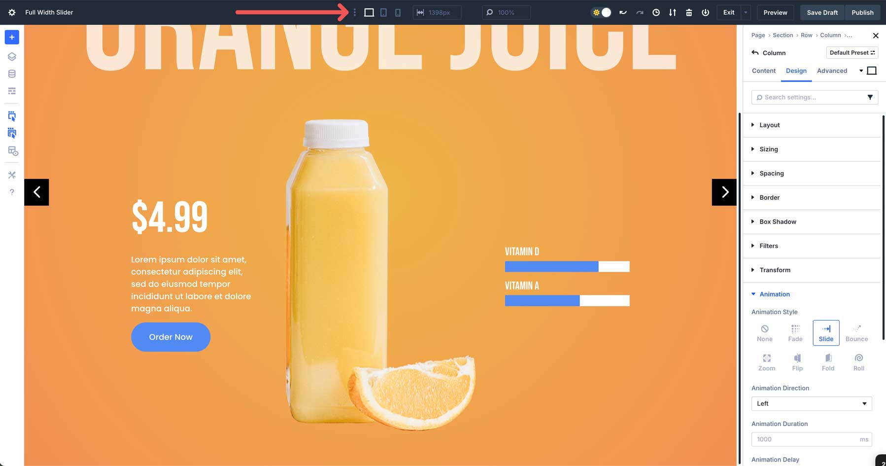 Build a Full Screen/Full Width Slider