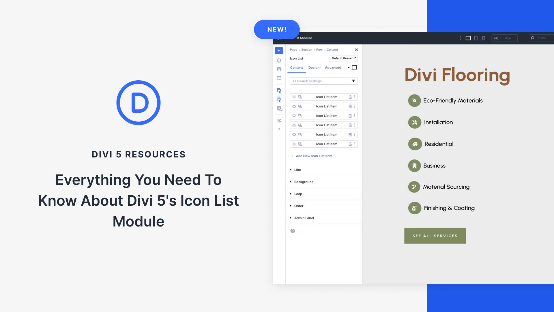 Everything You Need To Know About Divi 5’s Icon List Module